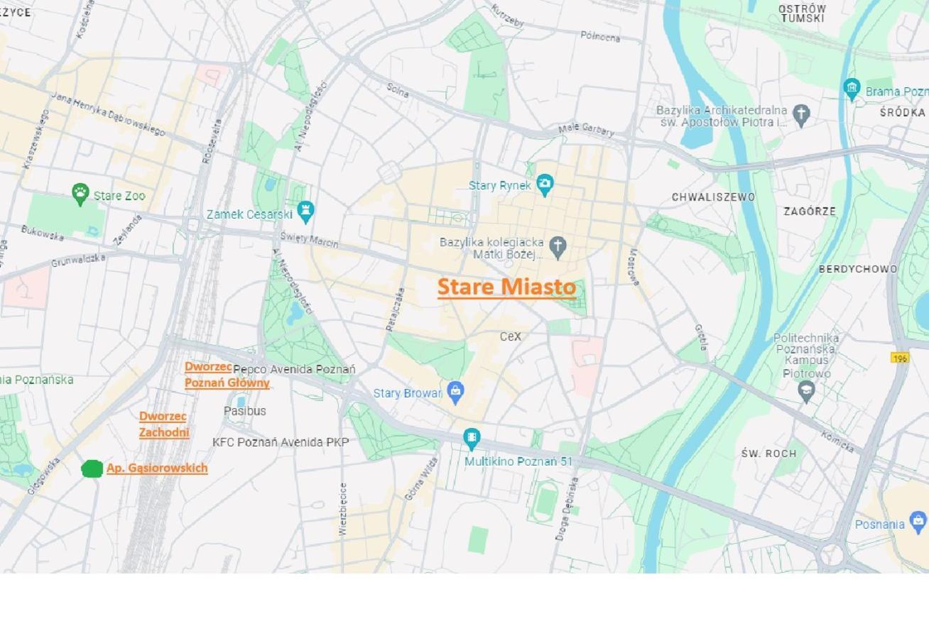 Apartament Fair Targi Dworzec Poznan Gasiorowskich Eksteriør bilde